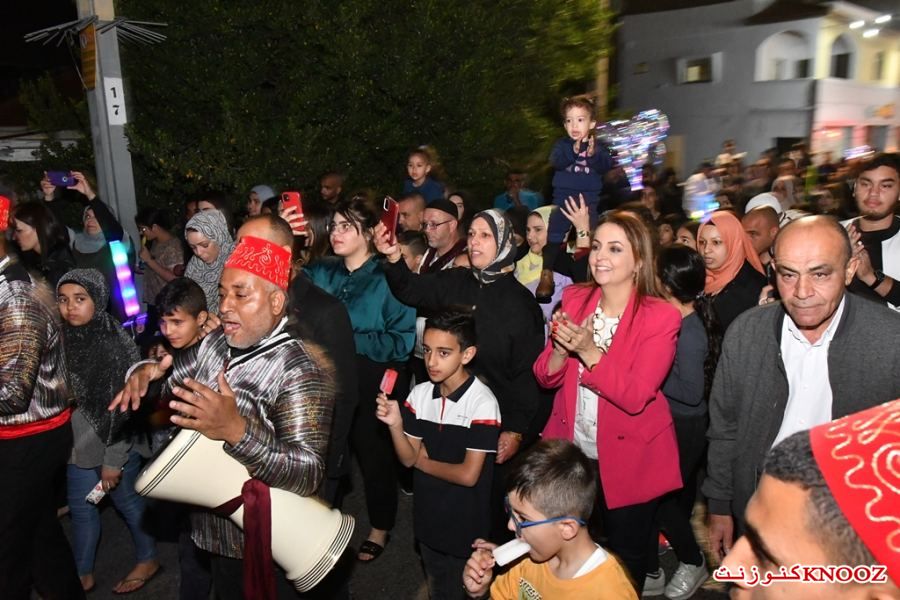 نجاح كبير لمسيرة وكرنفال المسحراتي الخامسة عشر في كفر قرع